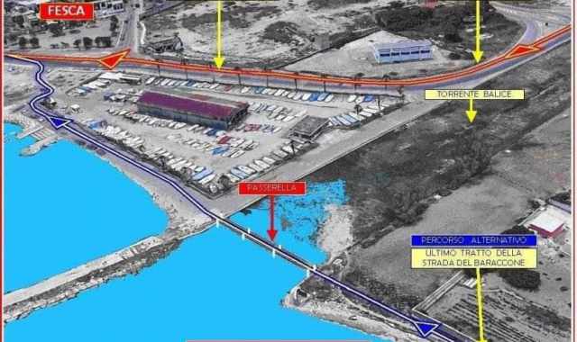 Bari, finanziato il progetto del ponte ciclopedonale su Lama Balice